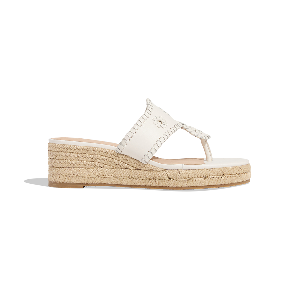 Jacks Jute Mid Wedge