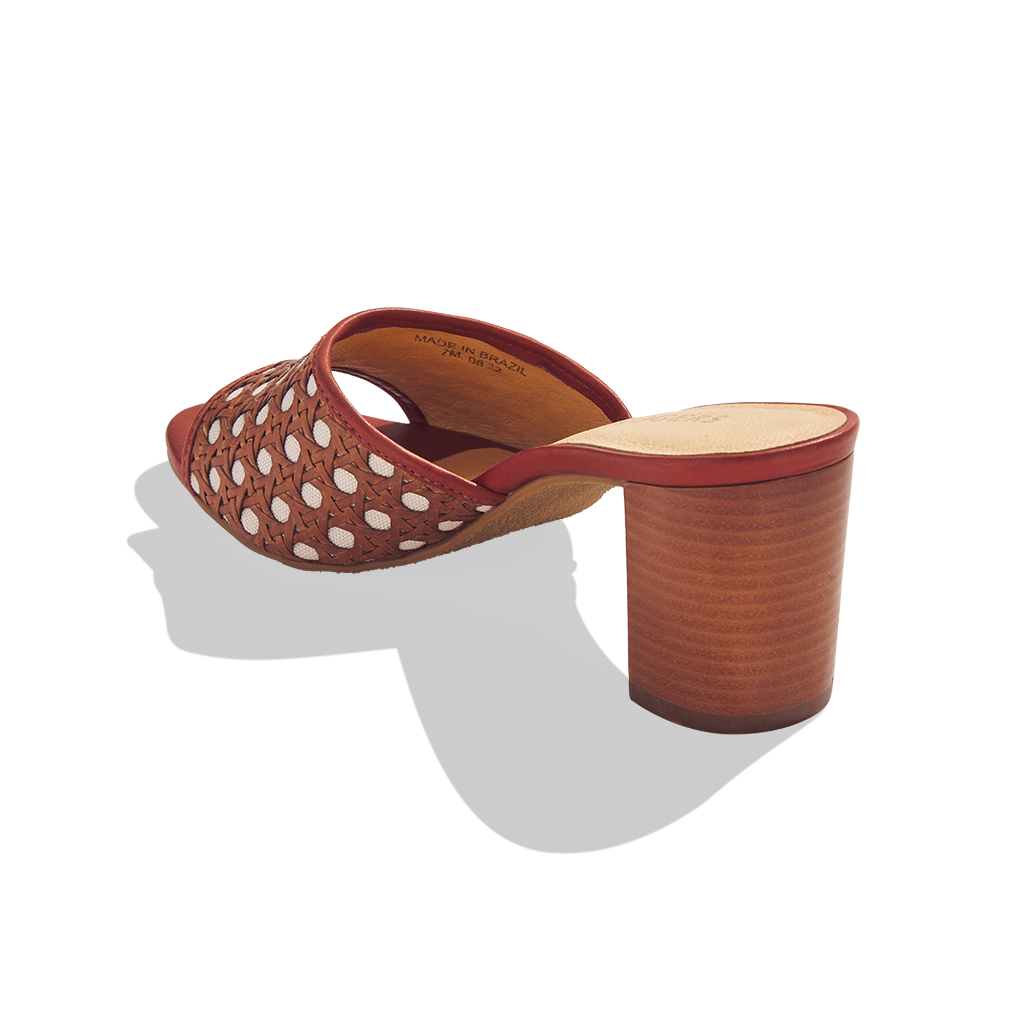 Merrain Caning Heel Slide