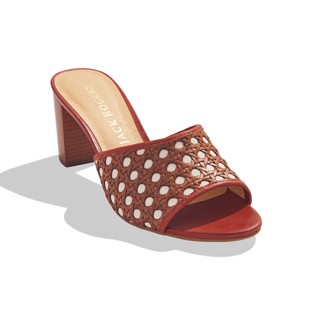 Merrain Caning Heel Slide