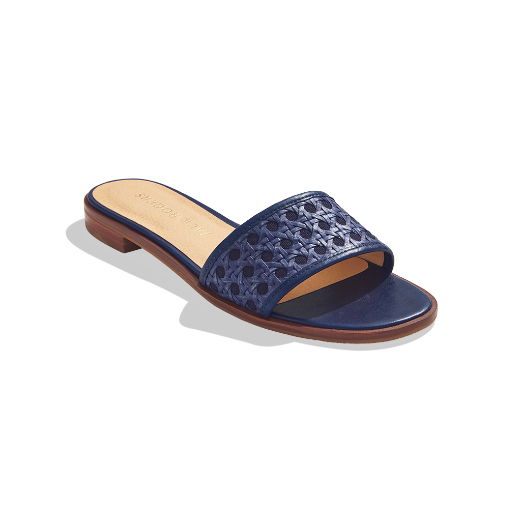 Merrain Flat Caning Sandal