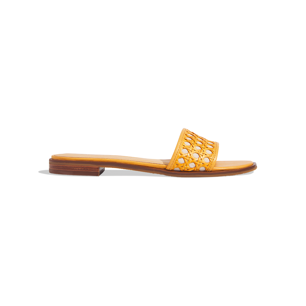Merrain Flat Caning Sandal