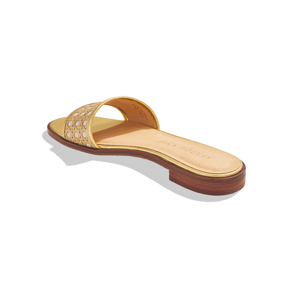 Merrain Flat Caning Sandal