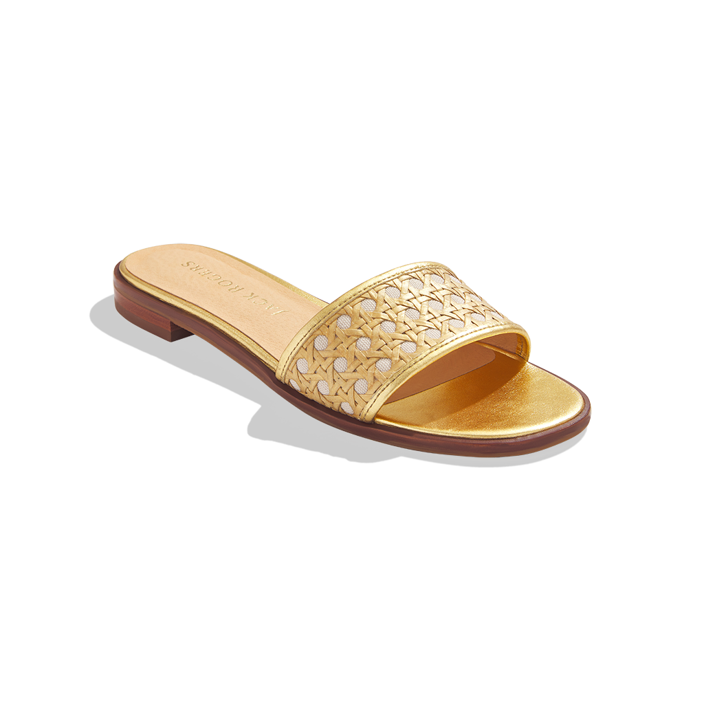 Merrain Flat Caning Sandal