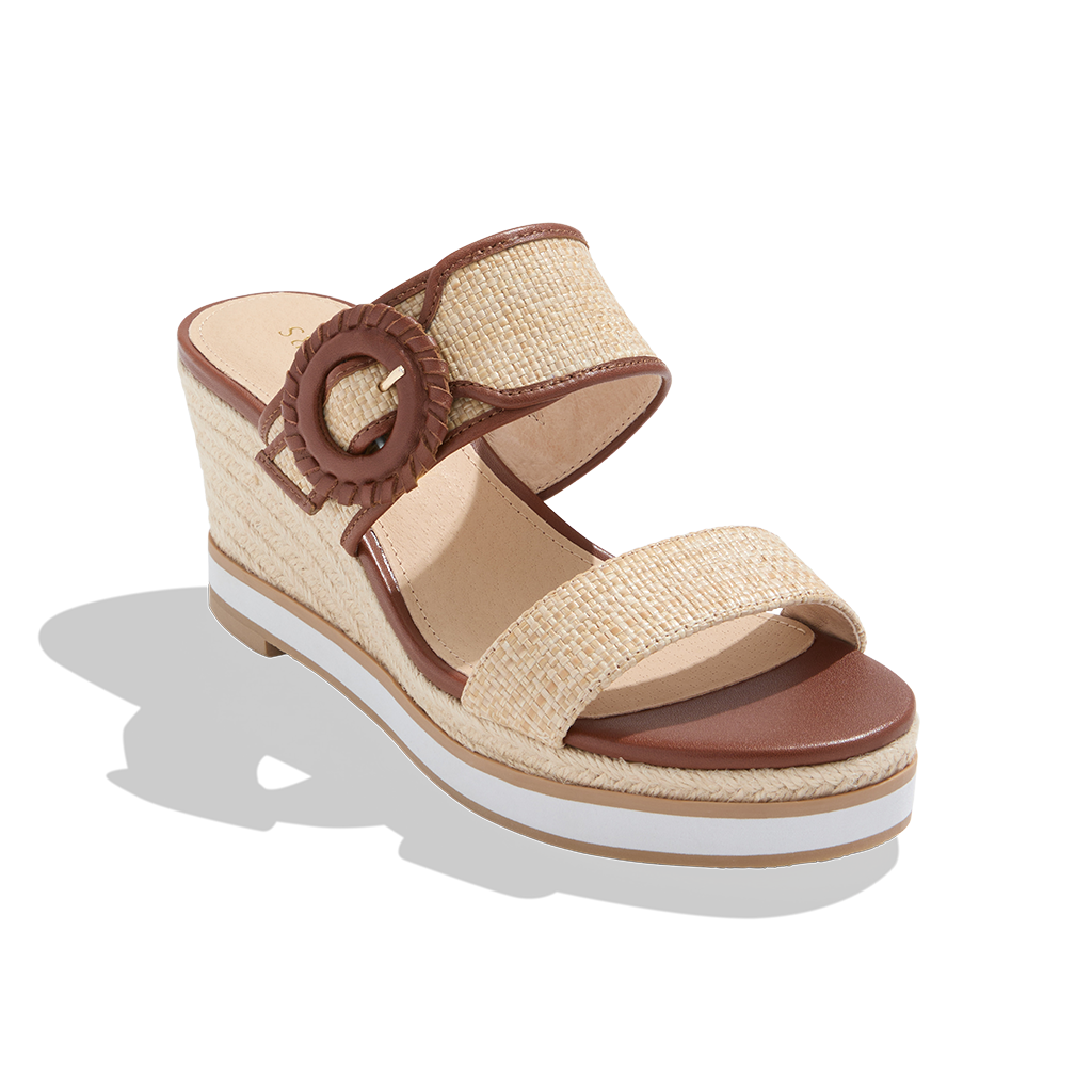 Callie Buckle Wedge