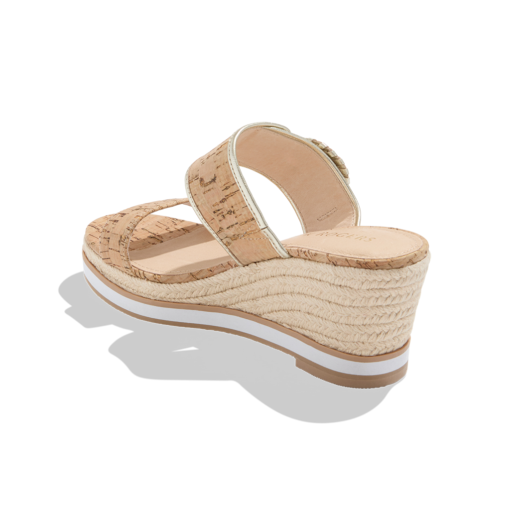 Callie Buckle Wedge