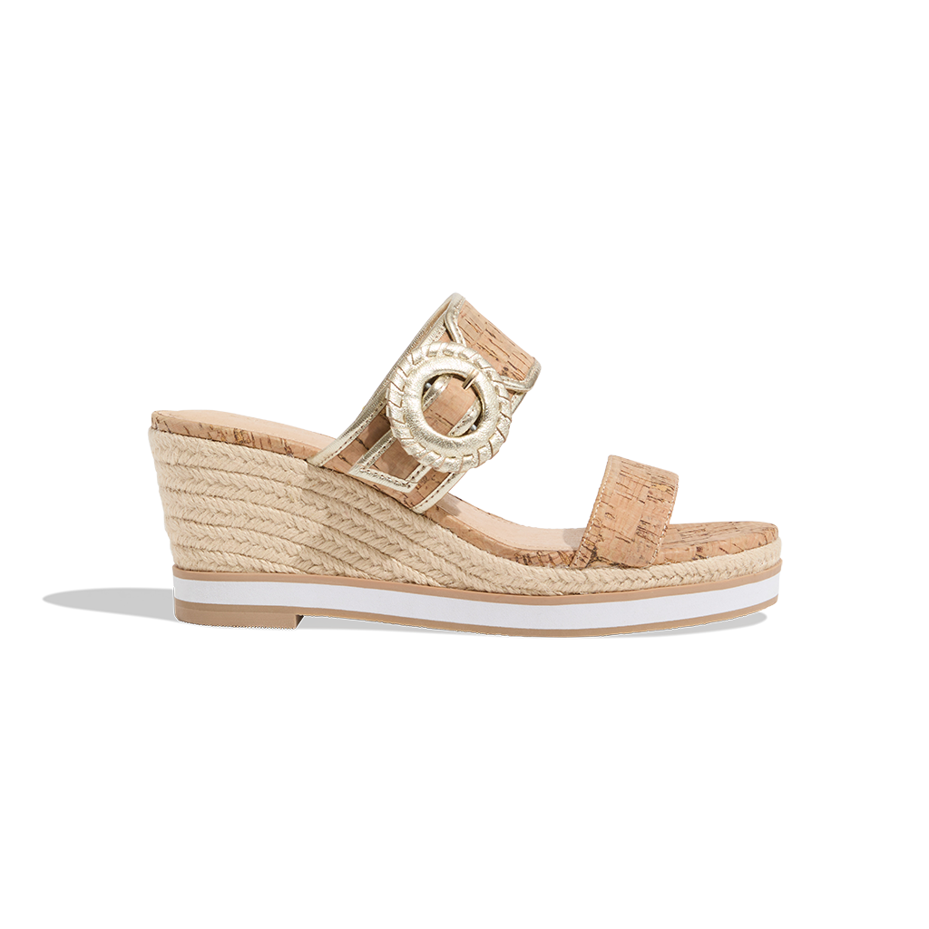 Callie Buckle Wedge