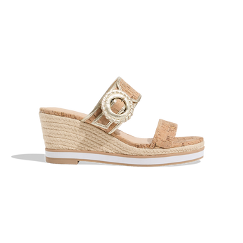 Callie Buckle Wedge