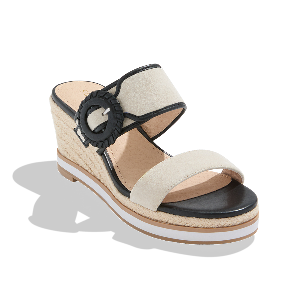 Callie Buckle Wedge