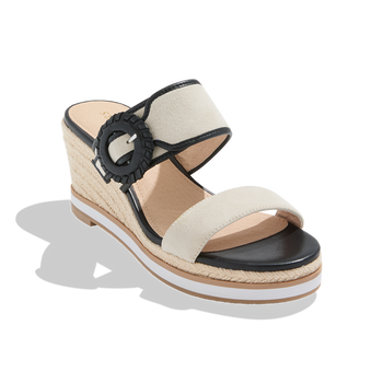 Callie Buckle Wedge
