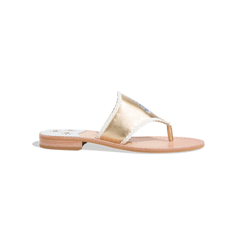 Boat Embroidered Sandal