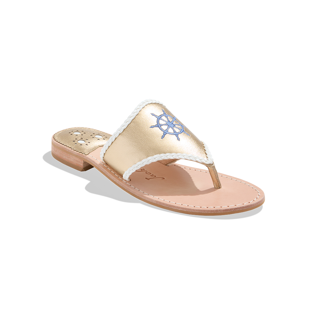 Helm Embroidery Sandal