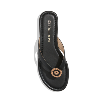 Roxy Flip Flop - 5 / BLACK/TOAST