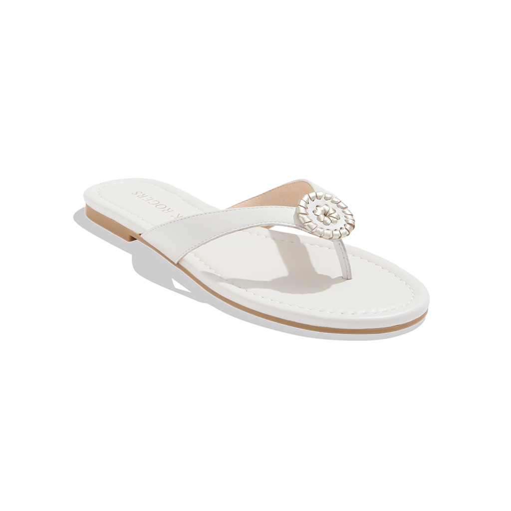 Roxy leather flip flops top