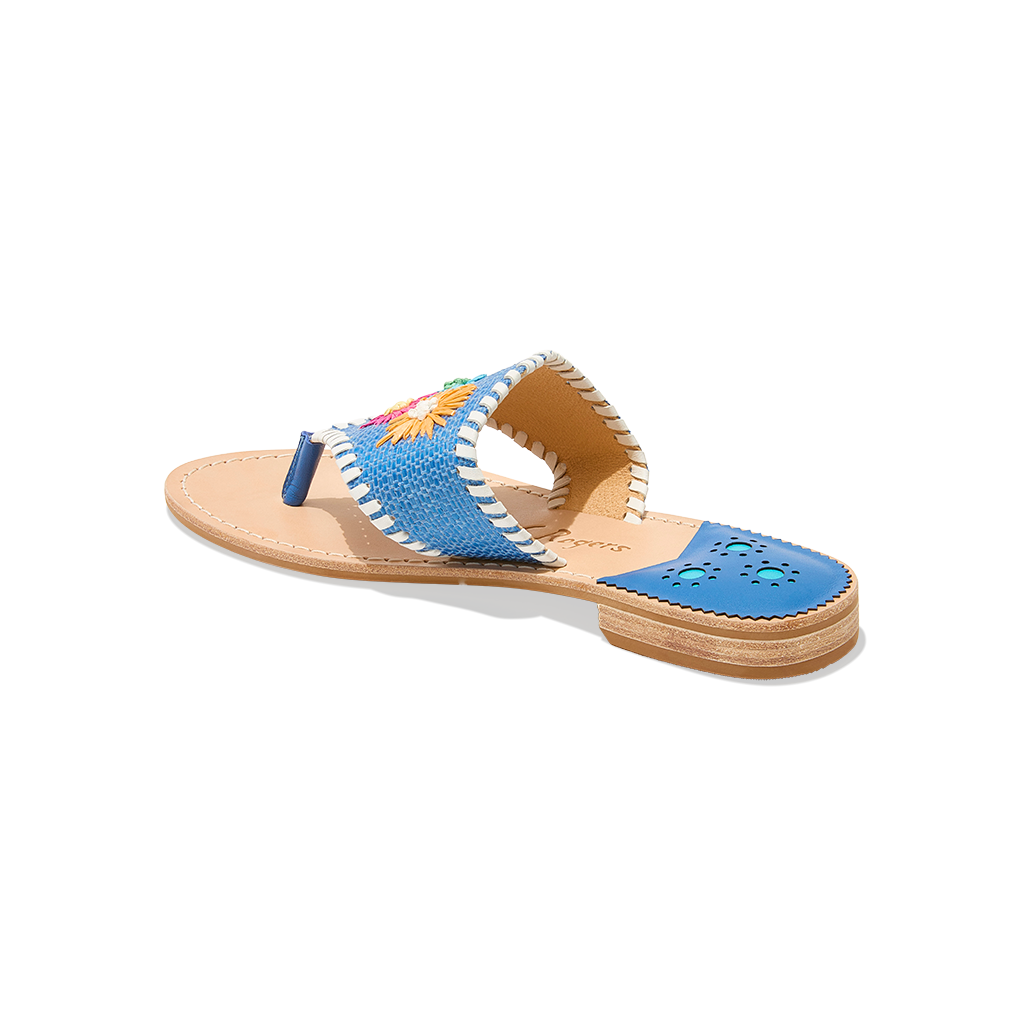 Flower Embroidery Sandal
