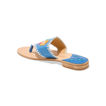 Flower Embroidery Sandal