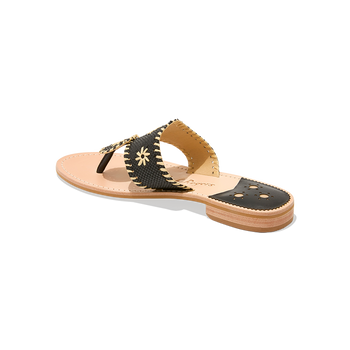 Jacks Flat Sandal Rattan