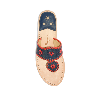 Jacks Flat Sandal Rattan