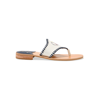 Pickleball Embroidered Sandal