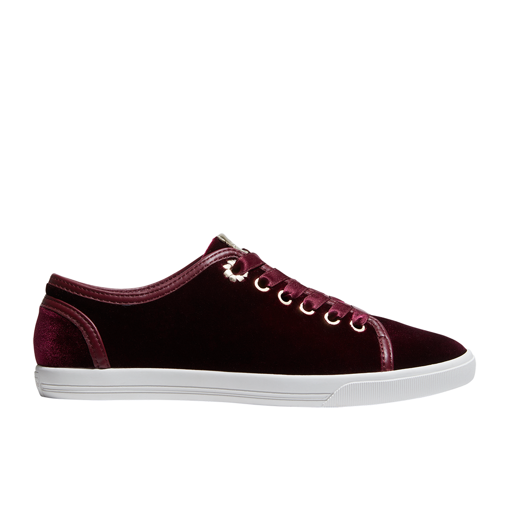 Lia Velvet Sneaker