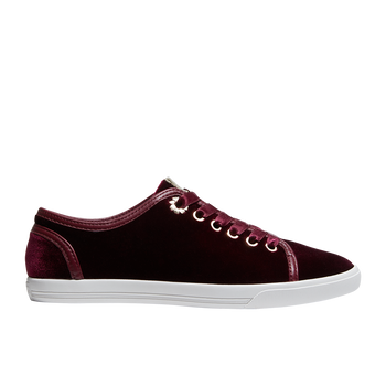 Lia Velvet Sneaker