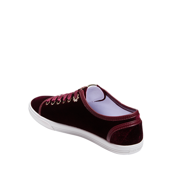 Lia Velvet Sneaker