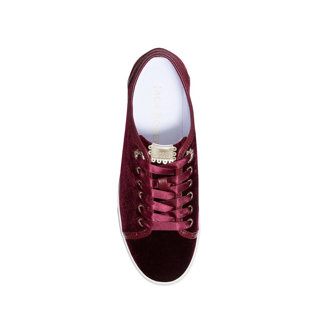 Lia Velvet Sneaker