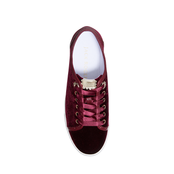 Lia Velvet Sneaker