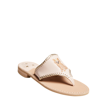 Yorkie Embroidered Sandal