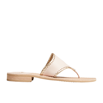 Poodle Embroidered Sandal