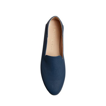 Audrey Pebbled Flat Espadrille