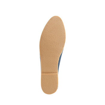 Audrey Pebbled Flat Espadrille