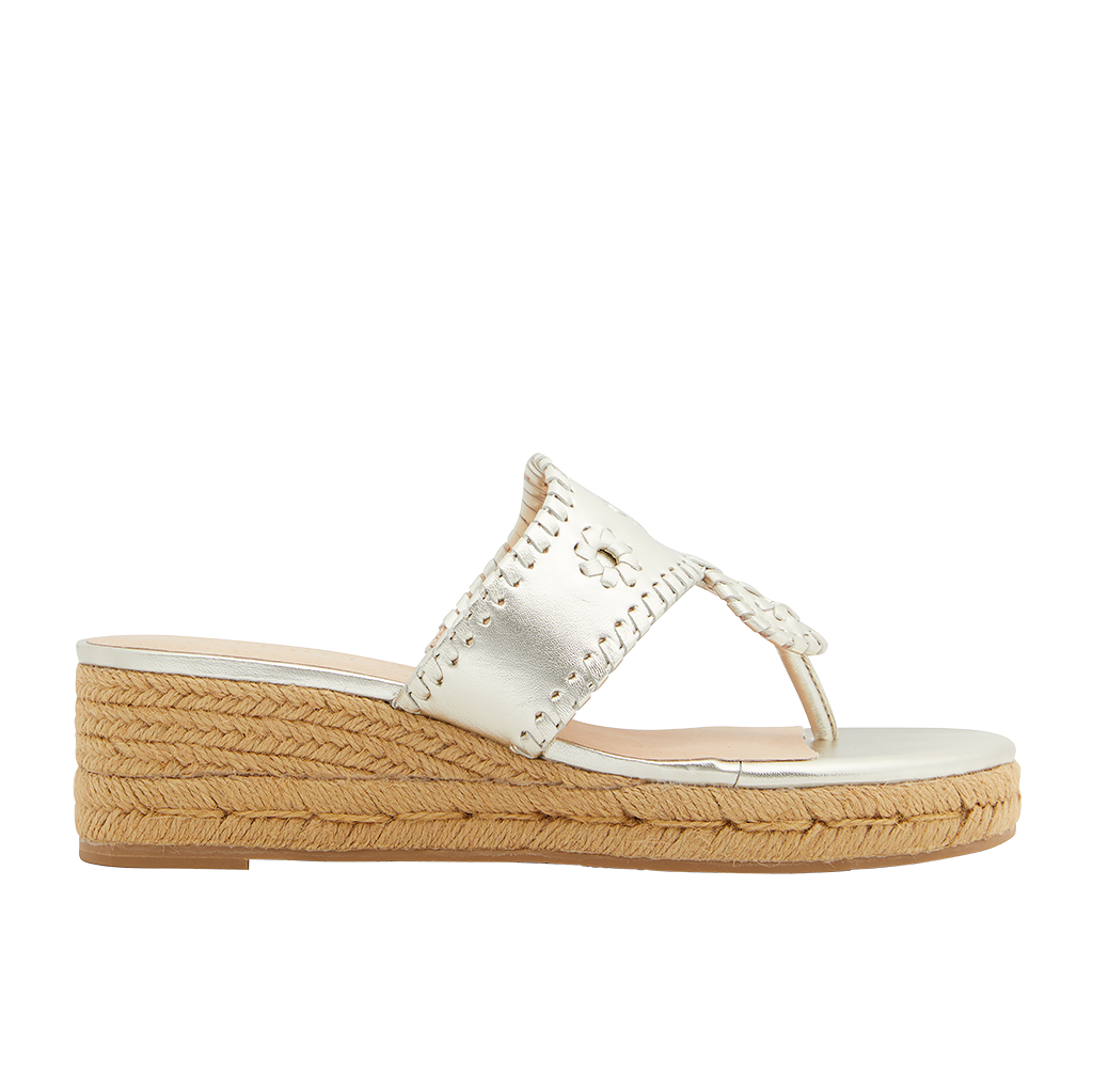 Jacks Jute Mid Wedge