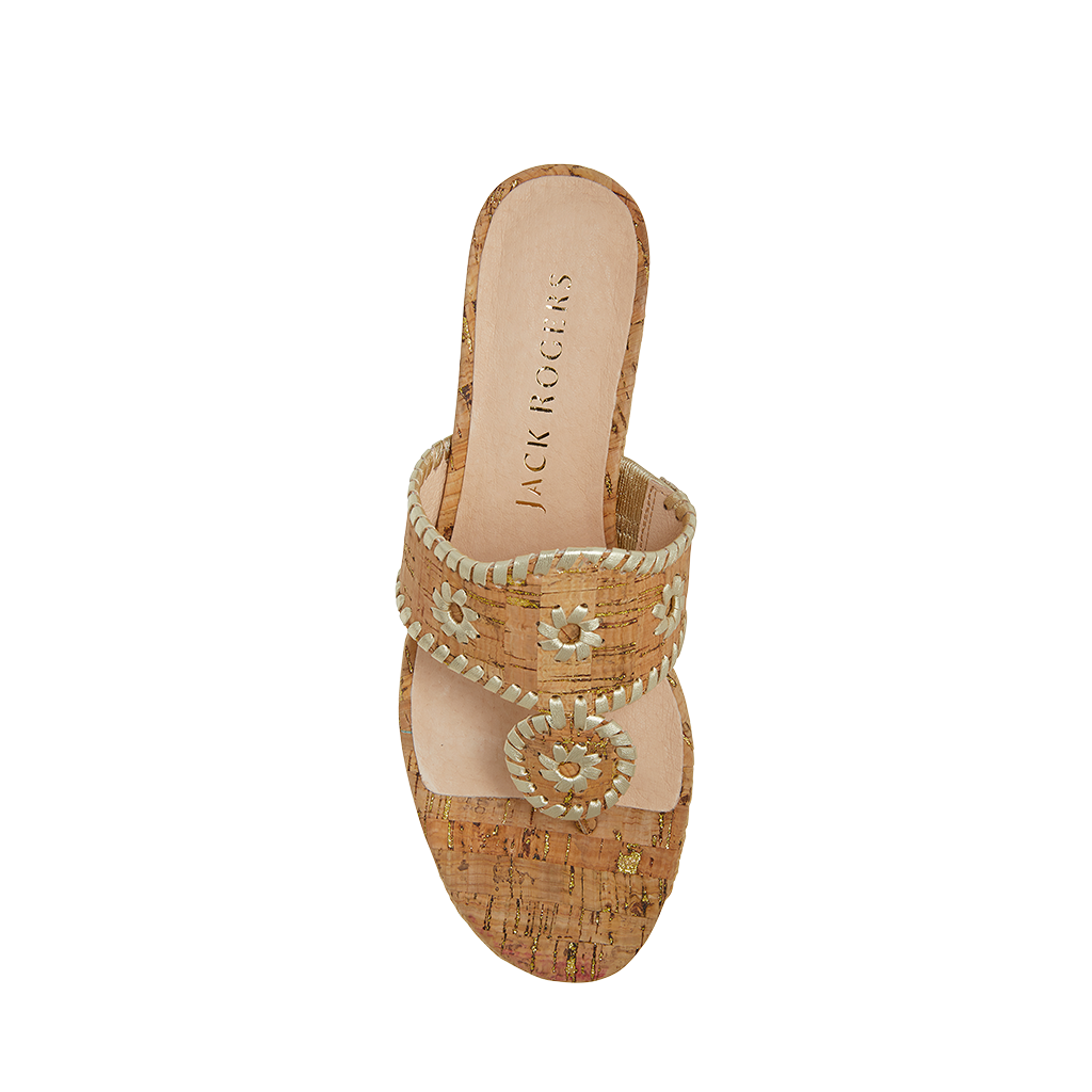 Jacks Jute Mid Wedge