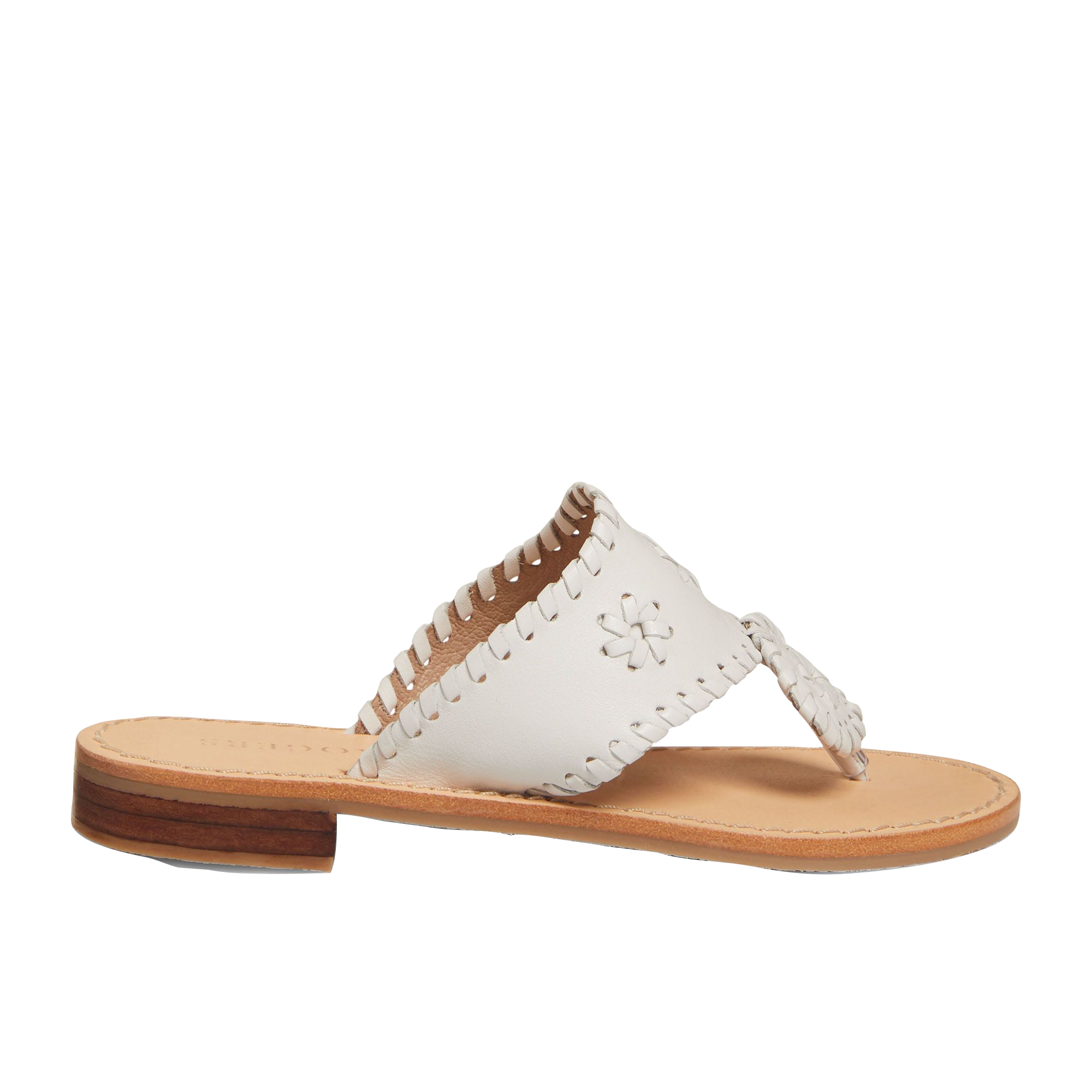 Buy White Flat Sandals for Women by R&B Online