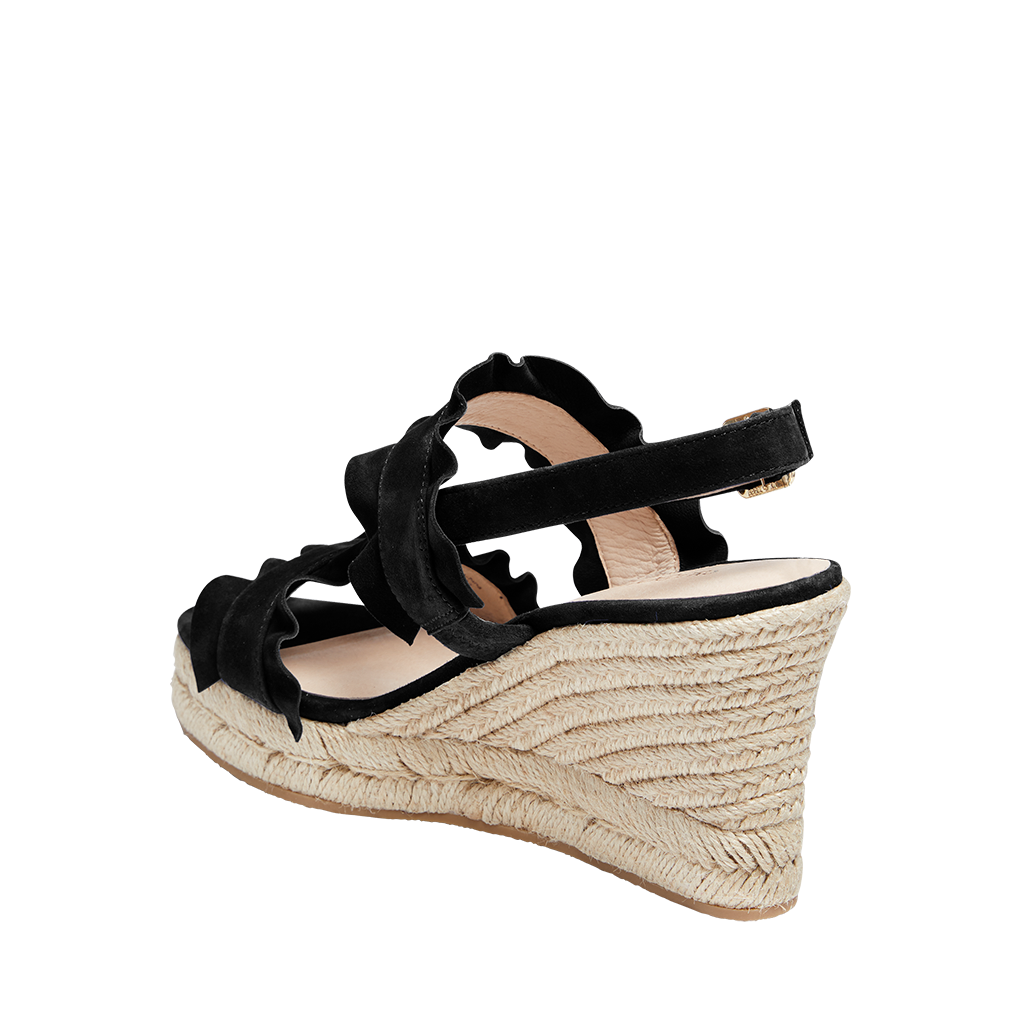 Rosie Ruffle Wedge