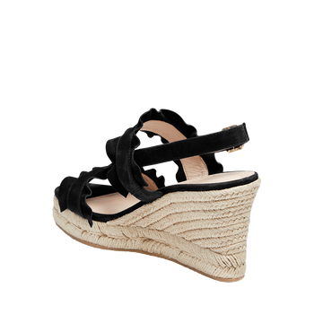 Rosie Ruffle Wedge