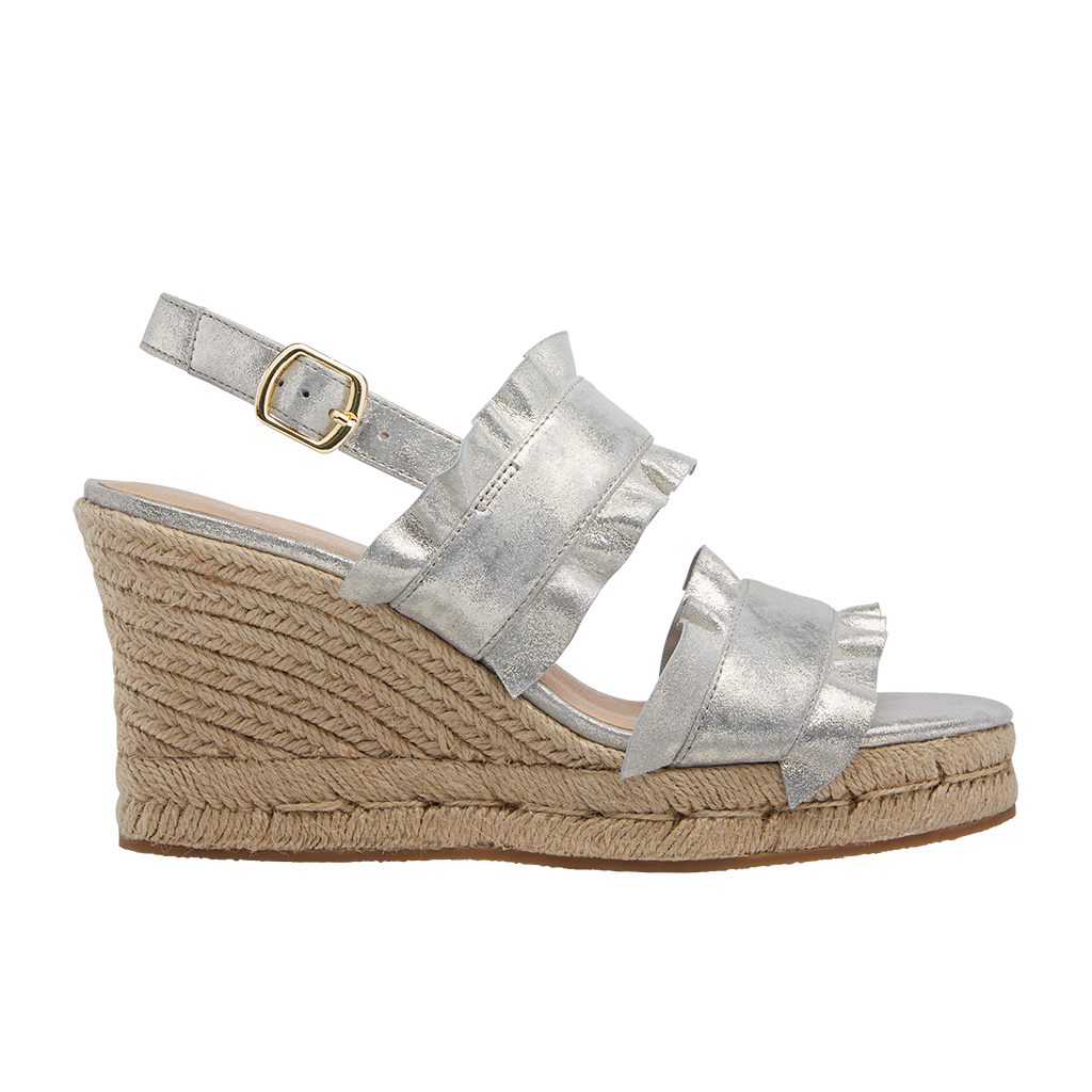 Rosie Ruffle Wedge