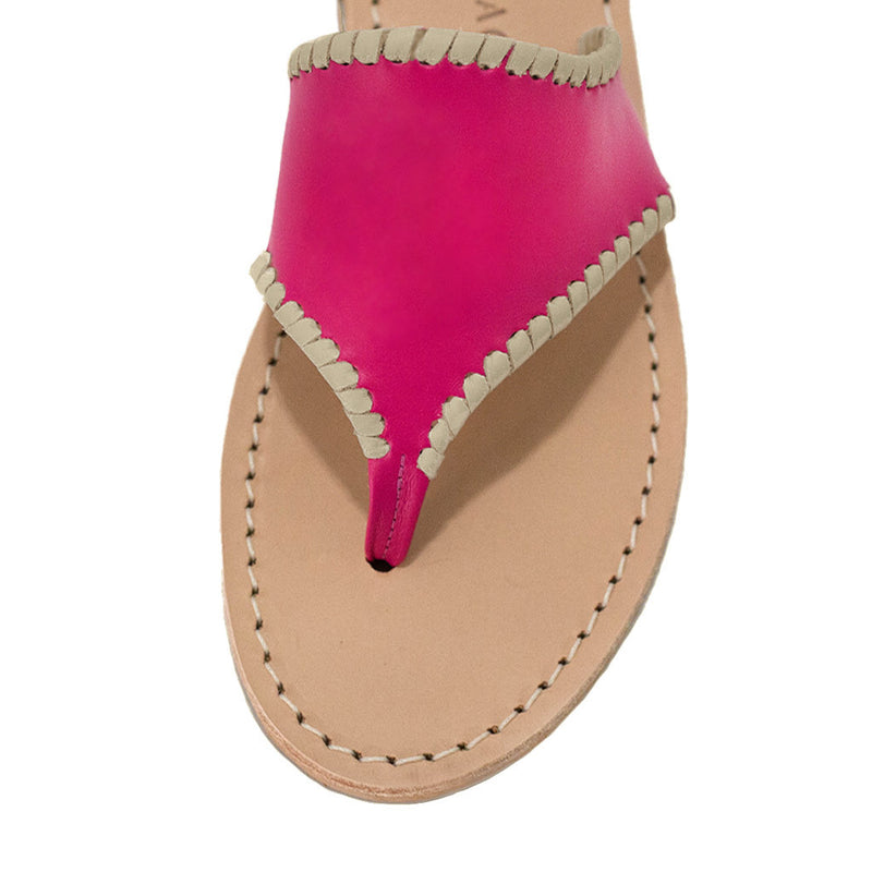 Jacks Diamond Monogram Sandal