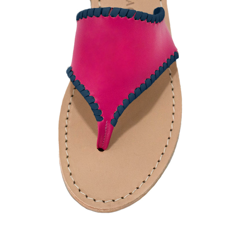 Jacks Diamond Monogram Sandal