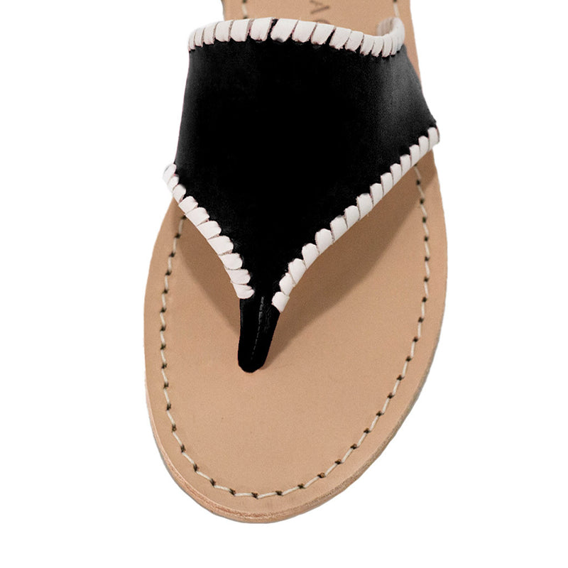 Jacks Circle Monogram Sandal