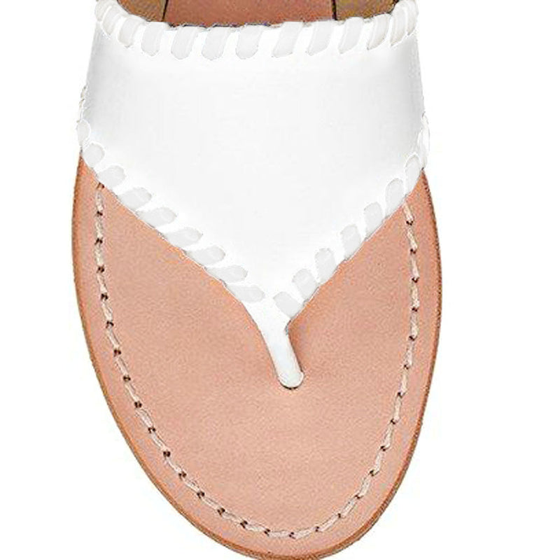 Jacks Diamond Monogram Sandal