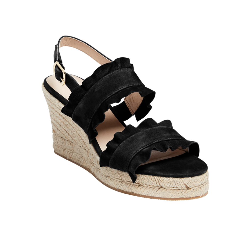 Rosie Ruffle Wedge