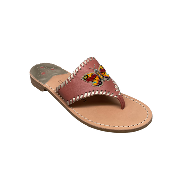 Butterfly Beaded Sandal