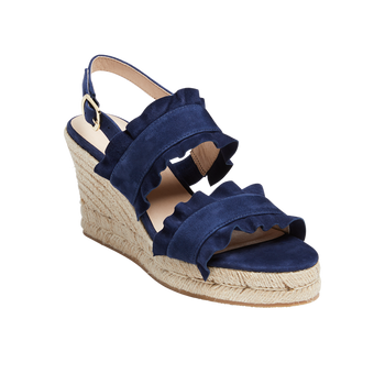 Rosie Ruffle Wedge
