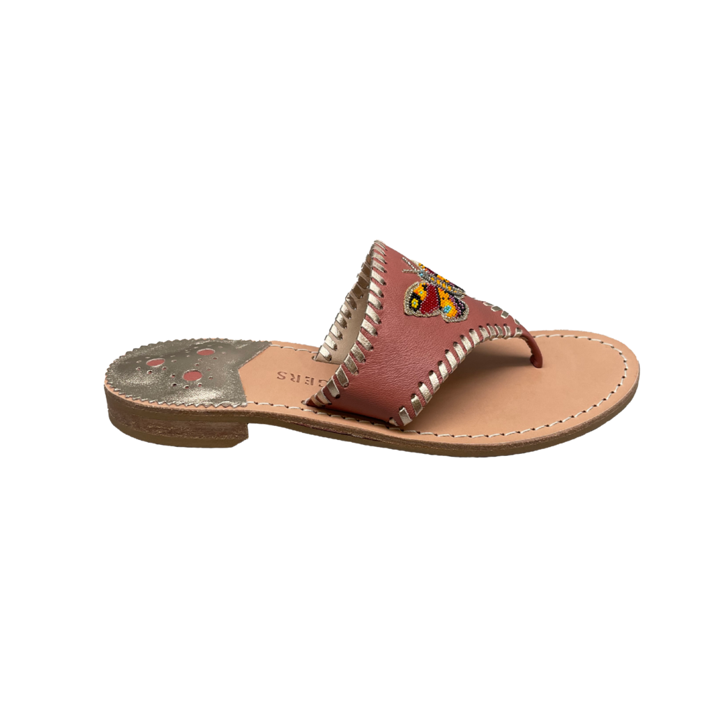 Butterfly Beaded Sandal