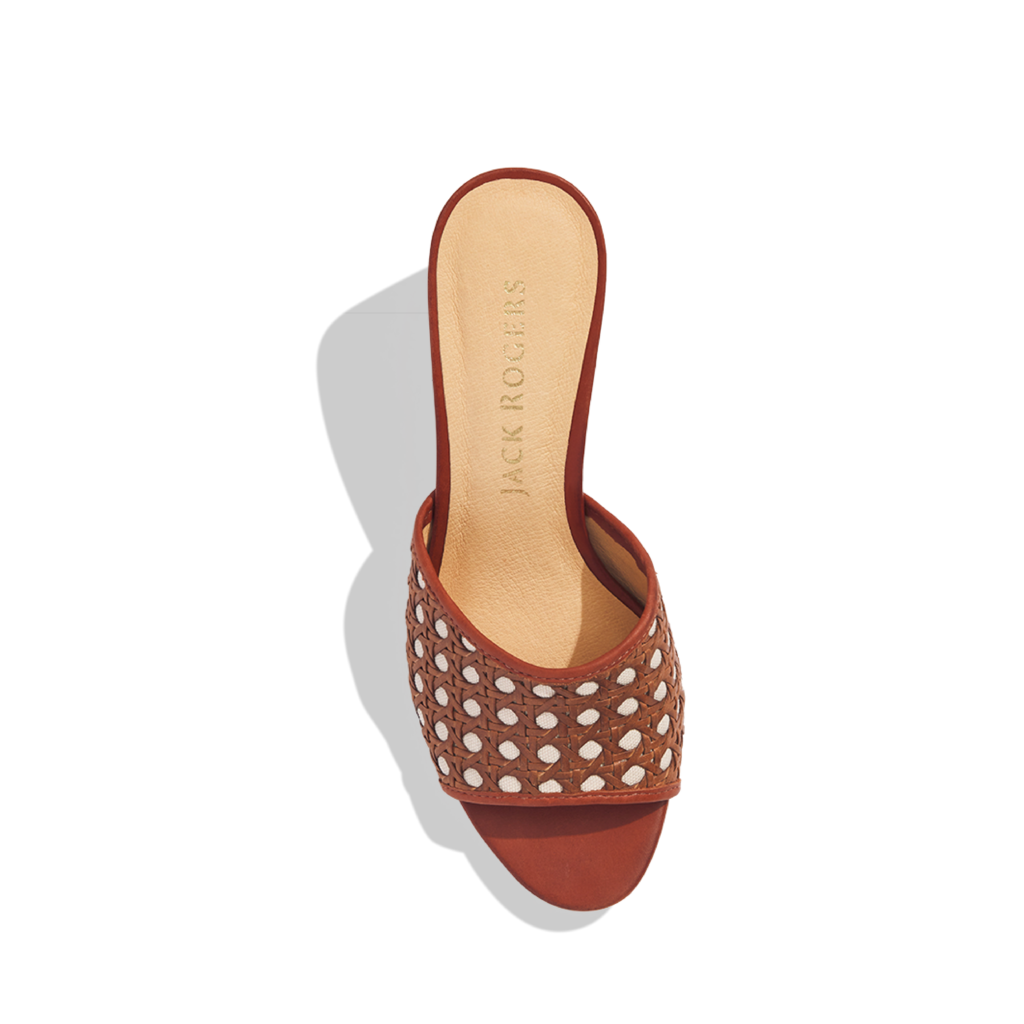Merrain Caning Heel Slide